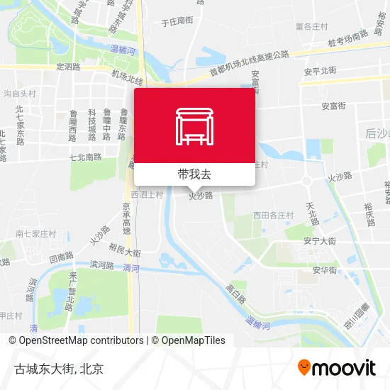 古城东大街地图