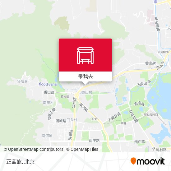 正蓝旗地图