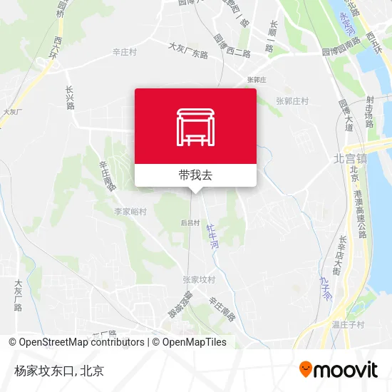 杨家坟东口地图