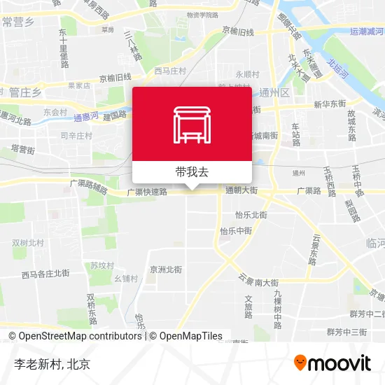 李老新村地图