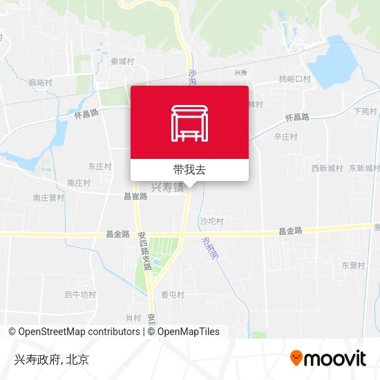 兴寿政府地图