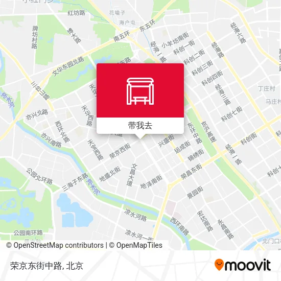 荣京东街中路地图