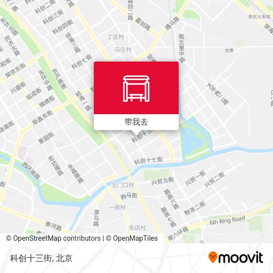 科创十三街地图