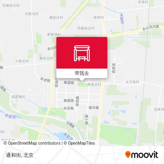 通和街地图