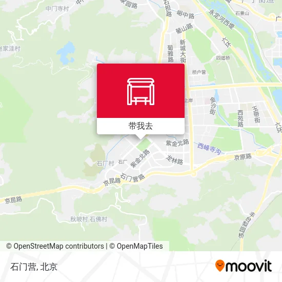 石门营地图