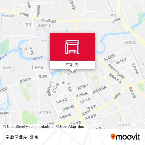 皇后店北站地图