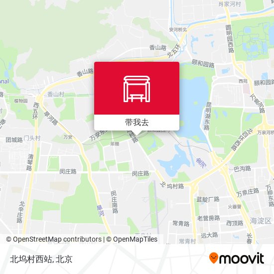 北坞村西站地图