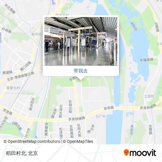 稻田村北地图