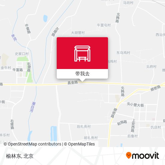 榆林东地图