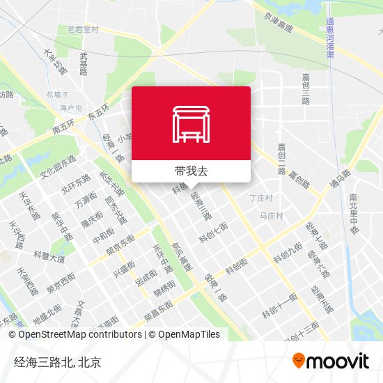 经海三路北地图