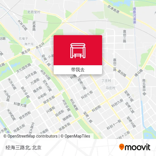 经海三路北地图