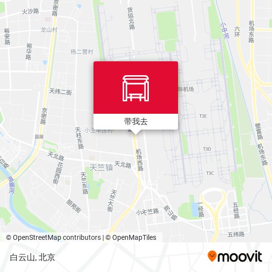 白云山地图