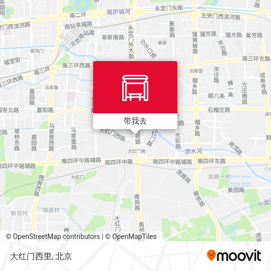 大红门西里地图