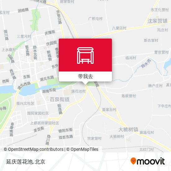 延庆莲花池地图