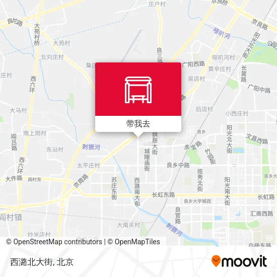 西潞北大街地图