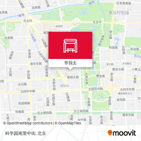 科学园南里中街地图