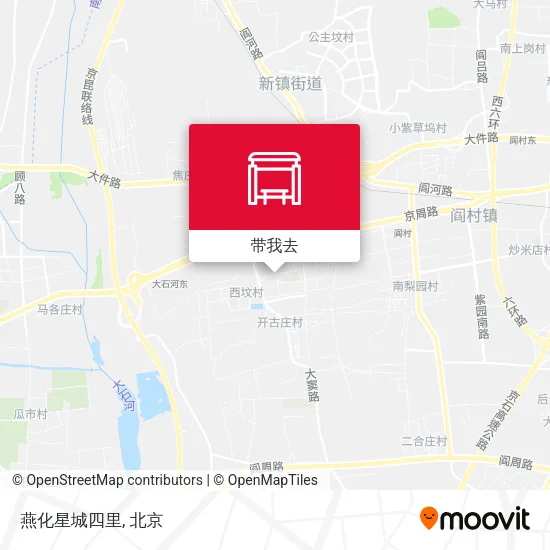 燕化星城四里地图