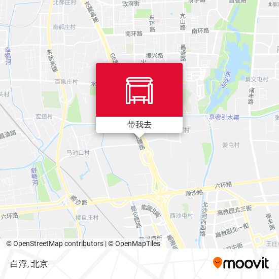白浮地图