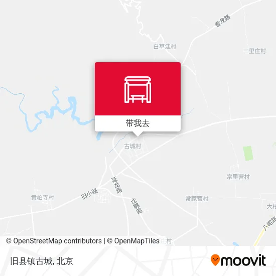 旧县镇古城地图