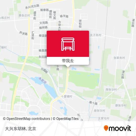大兴东胡林地图