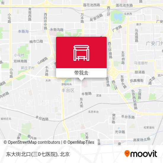 东大街北口(三0七医院)地图