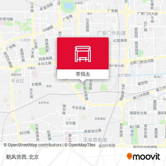 鹅凤营西地图