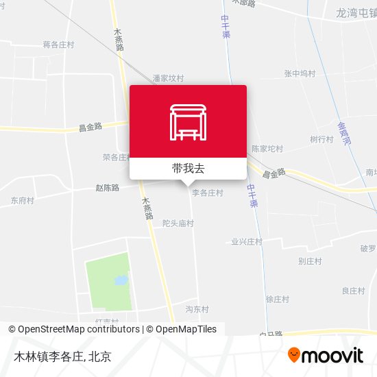 木林镇李各庄地图