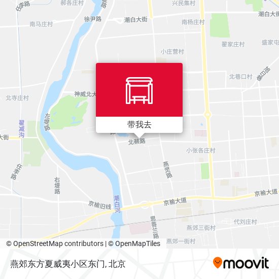 燕郊东方夏威夷小区东门地图