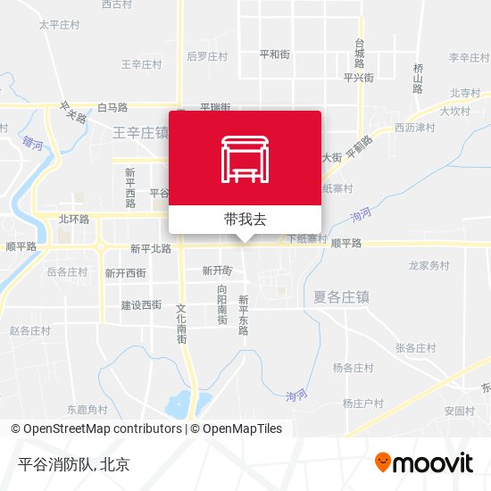 平谷消防队地图