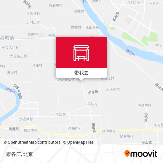 康各庄地图
