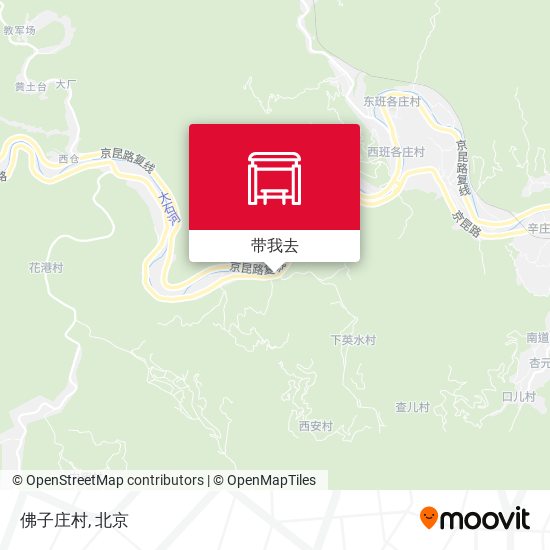 佛子庄村地图