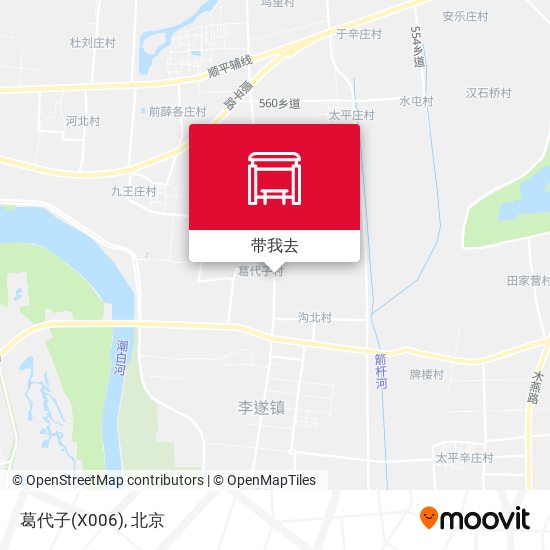 葛代子(X006)地图