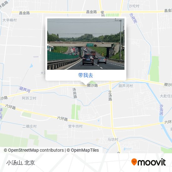 小汤山地图