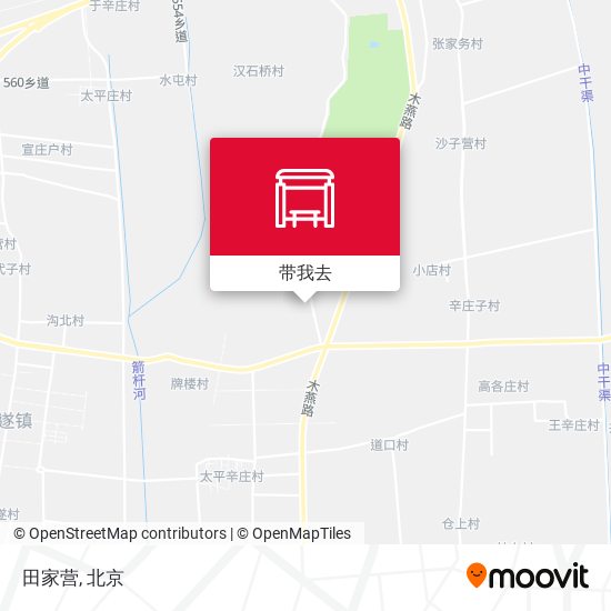 田家营地图