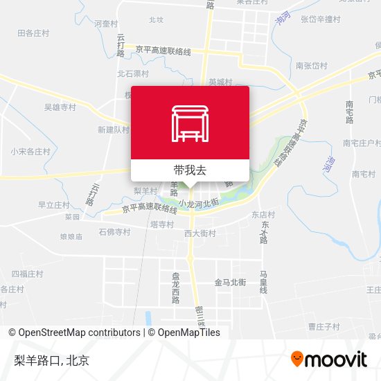 梨羊路口地图