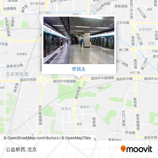 公益桥西地图