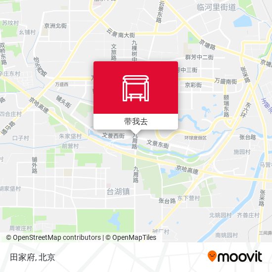 田家府地图