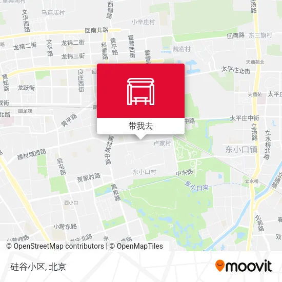 硅谷小区地图