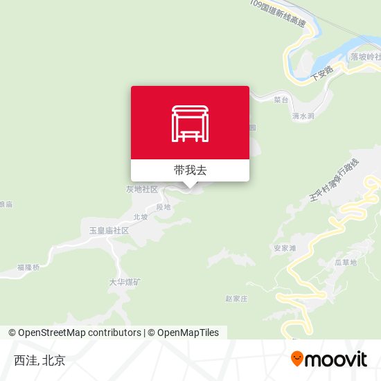 西洼地图