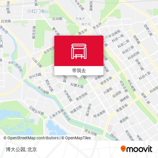 博大公园地图
