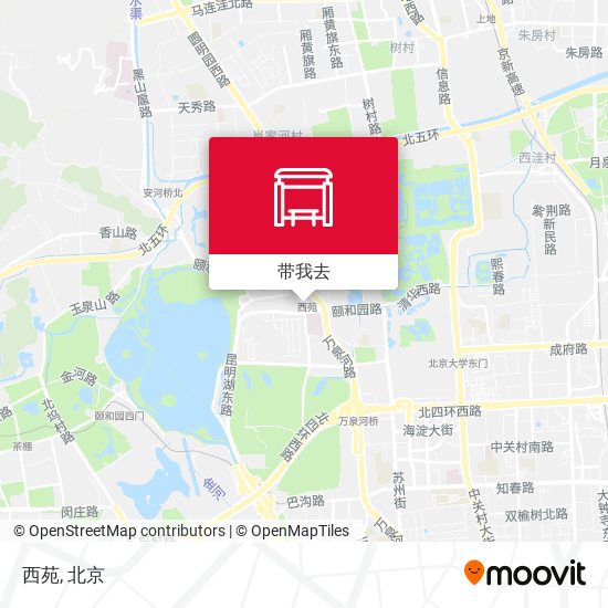 西苑地图