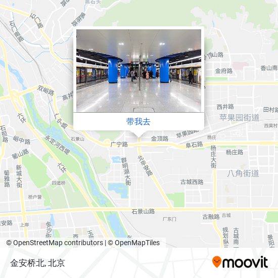 金安桥北地图