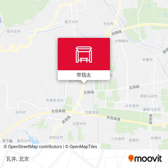 瓦井地图