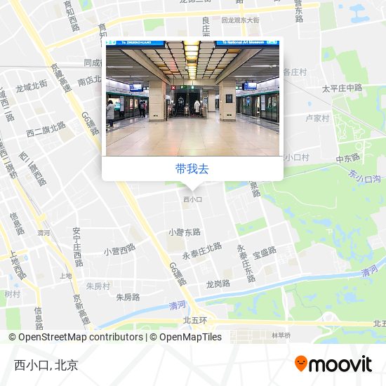西小口地图