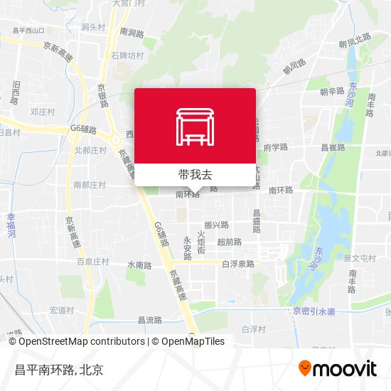 昌平南环路地图