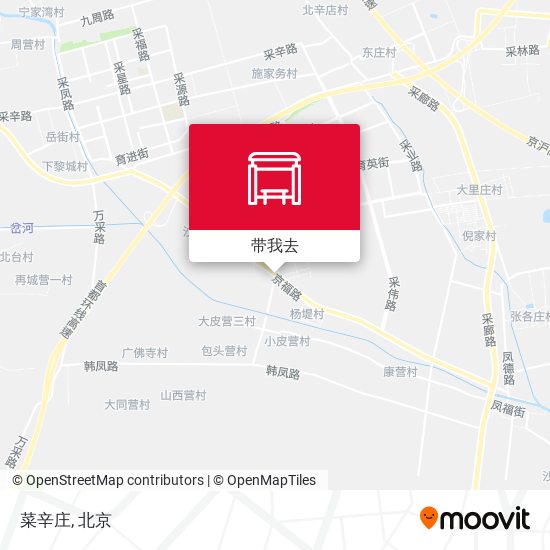 菜辛庄地图