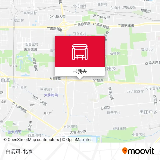 白鹿司地图