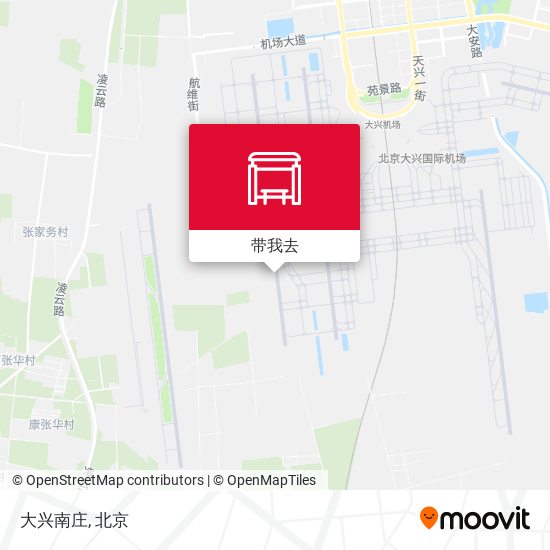 大兴南庄地图
