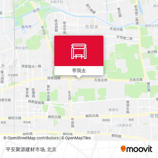 平安聚源建材市场地图