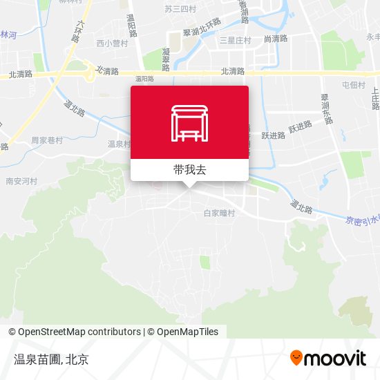 温泉苗圃地图